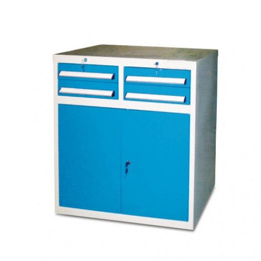 雙抽屜雙開門工具柜