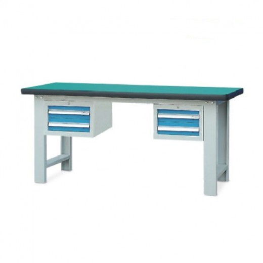 雙吊柜重型工作桌