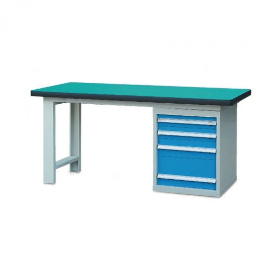 單側(cè)柜重型工作桌