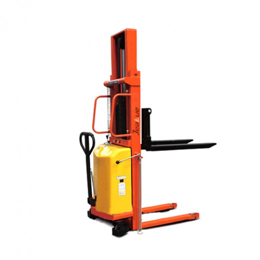 兩級(jí)門(mén)架半電動(dòng)堆高車(chē)