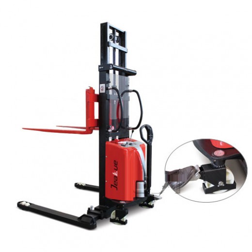 寬支腿半電動(dòng)堆高車(chē)