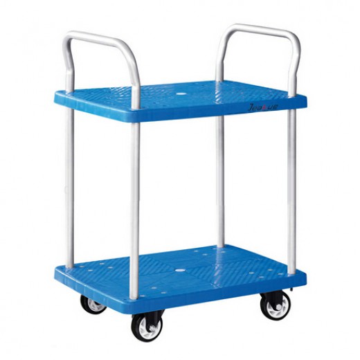 靜音手推車(二層單.雙扶手)